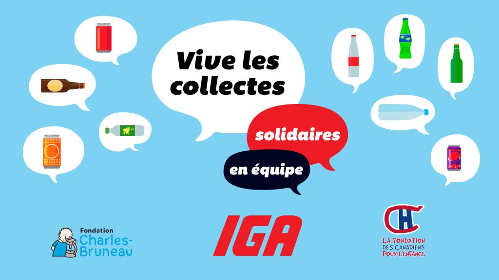 Une collecte de contenants consignés pour soutenir la Fondation