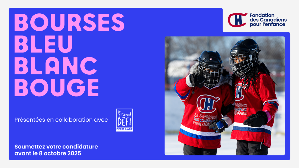 Les Bourses BLEU BLANC BOUGE sont de retour!